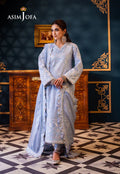 Asim Jofa | Fasana e Ishq Eid Luxury Lawn |AJFI-12 - Pakistani Dress - Maria Faisal
