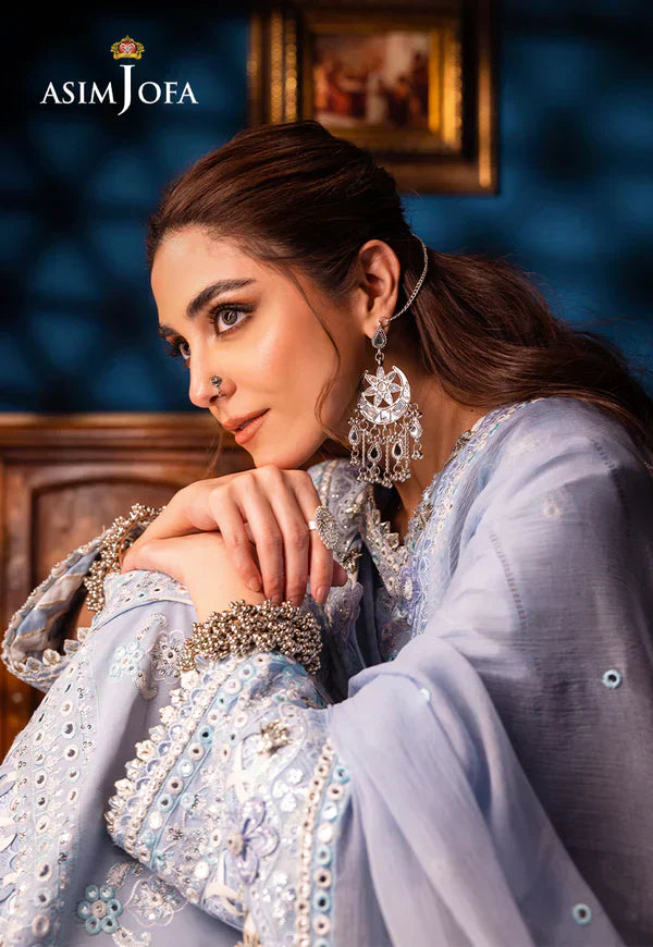 Asim Jofa | Fasana e Ishq Eid Luxury Lawn |AJFI-12 - Pakistani Dress - Maria Faisal