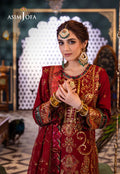 Asim Jofa | Fasana e Ishq Eid Luxury Lawn | AJFI-21 - Pakistani Dress - Maria Faisal