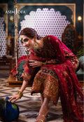 Asim Jofa | Fasana e Ishq Eid Luxury Lawn | AJFI-21 - Pakistani Dress - Maria Faisal