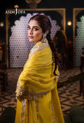 Asim Jofa | Fasana e Ishq Eid Luxury Lawn | AJFI-29 - Pakistani Dress - Maria Faisal