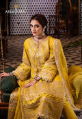 Asim Jofa | Fasana e Ishq Eid Luxury Lawn | AJFI-29 - Pakistani Dress - Maria Faisal