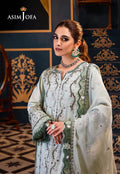 Asim Jofa | Fasana e Ishq Eid Luxury Lawn | AJFI-17 - Pakistani Dress - Maria Faisal