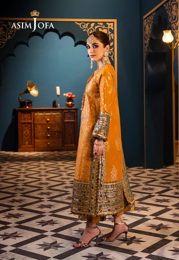 Asim Jofa | Fasana e Ishq Eid Luxury Lawn | AJFI-26 - Pakistani Dress - Maria Faisal