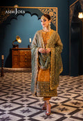 Asim Jofa | Fasana e Ishq Eid Luxury Lawn | AJFI-26 - Pakistani Dress - Maria Faisal