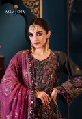 Asim Jofa | Fasana e Ishq Eid Luxury Lawn | AJFI-23 - Pakistani Dress - Maria Faisal
