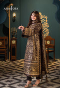Asim Jofa | Fasana e Ishq Eid Luxury Lawn | AJFI-04 - Pakistani Dress - Maria Faisal