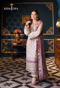 Asim Jofa | Fasana e Ishq Eid Luxury Lawn | AJFI-15 - Pakistani Dress - Maria Faisal