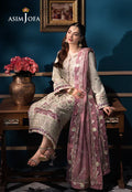 Asim Jofa | Fasana e Ishq Eid Luxury Lawn | AJFI-15 - Pakistani Dress - Maria Faisal