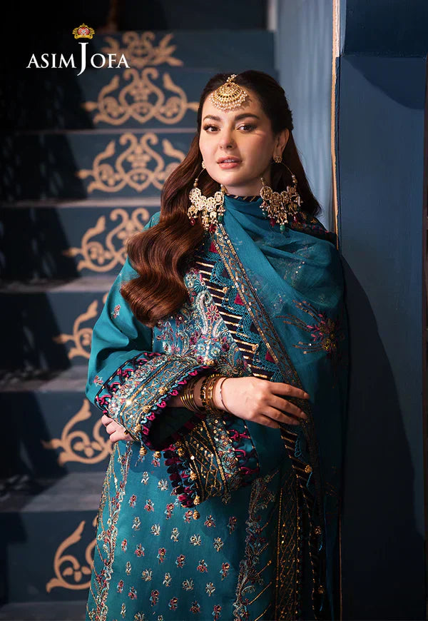 Asim Jofa | Fasana e Ishq Eid Luxury Lawn | AJFI-20 - Pakistani Dress - Maria Faisal