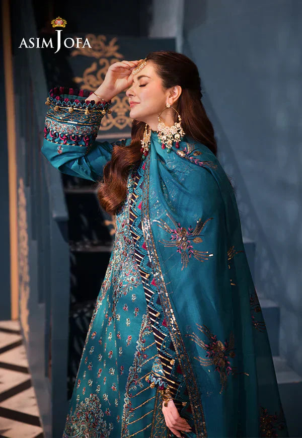 Asim Jofa | Fasana e Ishq Eid Luxury Lawn | AJFI-20 - Pakistani Dress - Maria Faisal