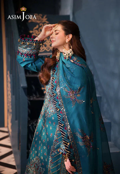 Asim Jofa | Fasana e Ishq Eid Luxury Lawn | AJFI-20 - Pakistani Dress - Maria Faisal