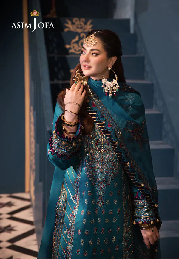 Asim Jofa | Fasana e Ishq Eid Luxury Lawn | AJFI-20 - Pakistani Dress - Maria Faisal