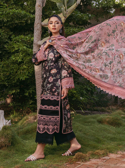 Zainab Chottani | Tahra Lawn 24 | RYMA - D 1A - Designer Dress with Intricate embroidery and embellishments. Shop elegent wedding dress at Maria Faisal.
