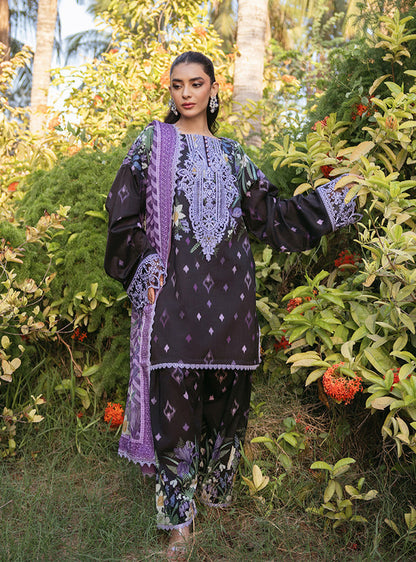Zainab Chottani | Tahra Lawn 24 | RAHA - D 6B - Designer Dress with Intricate embroidery and embellishments. Shop elegent wedding dress at Maria Faisal.