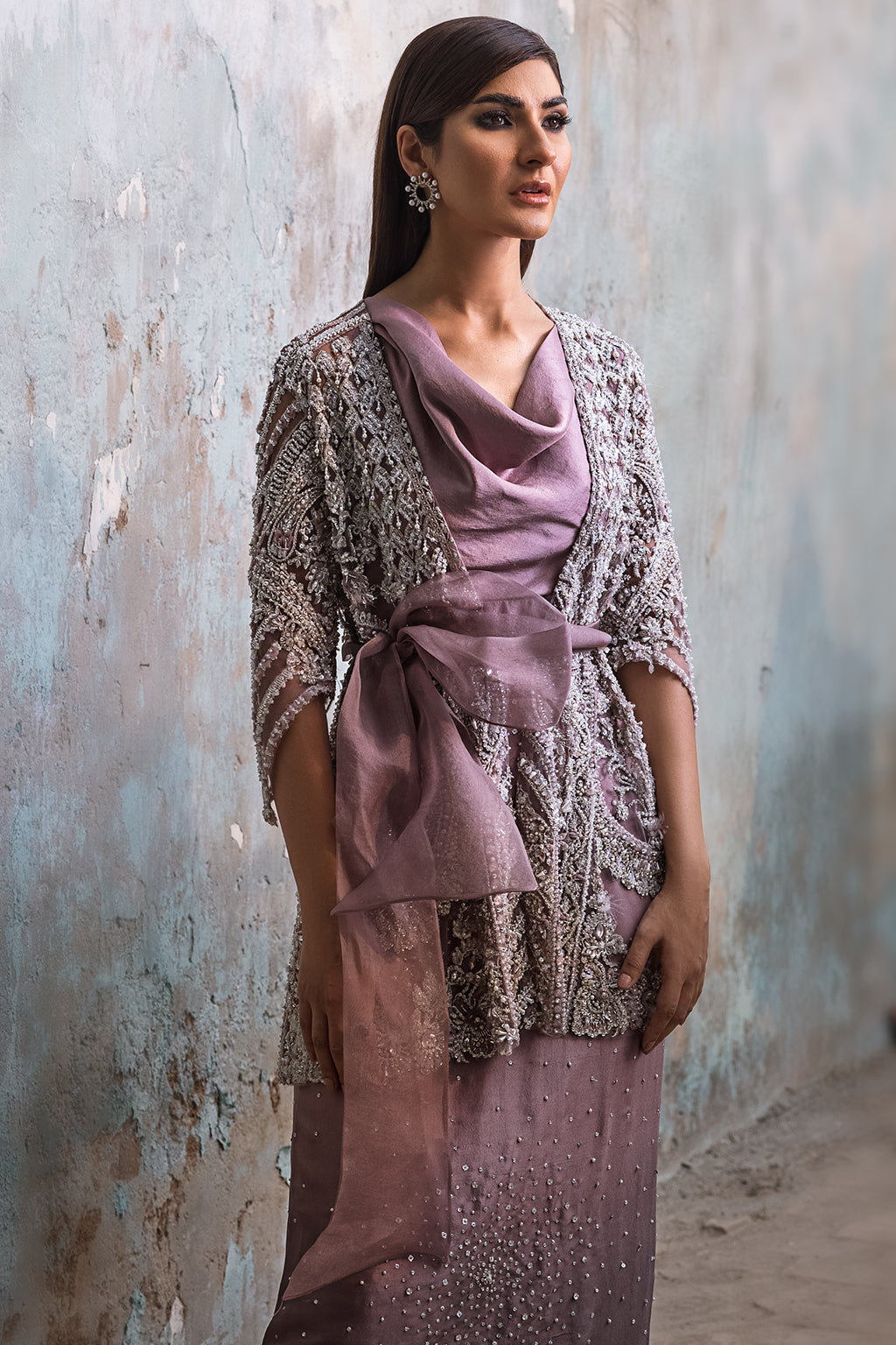 Erum Khan | Dazzling Fiesta | Iris - Bridal Dress - available at Maria Faisal in UK and USA.