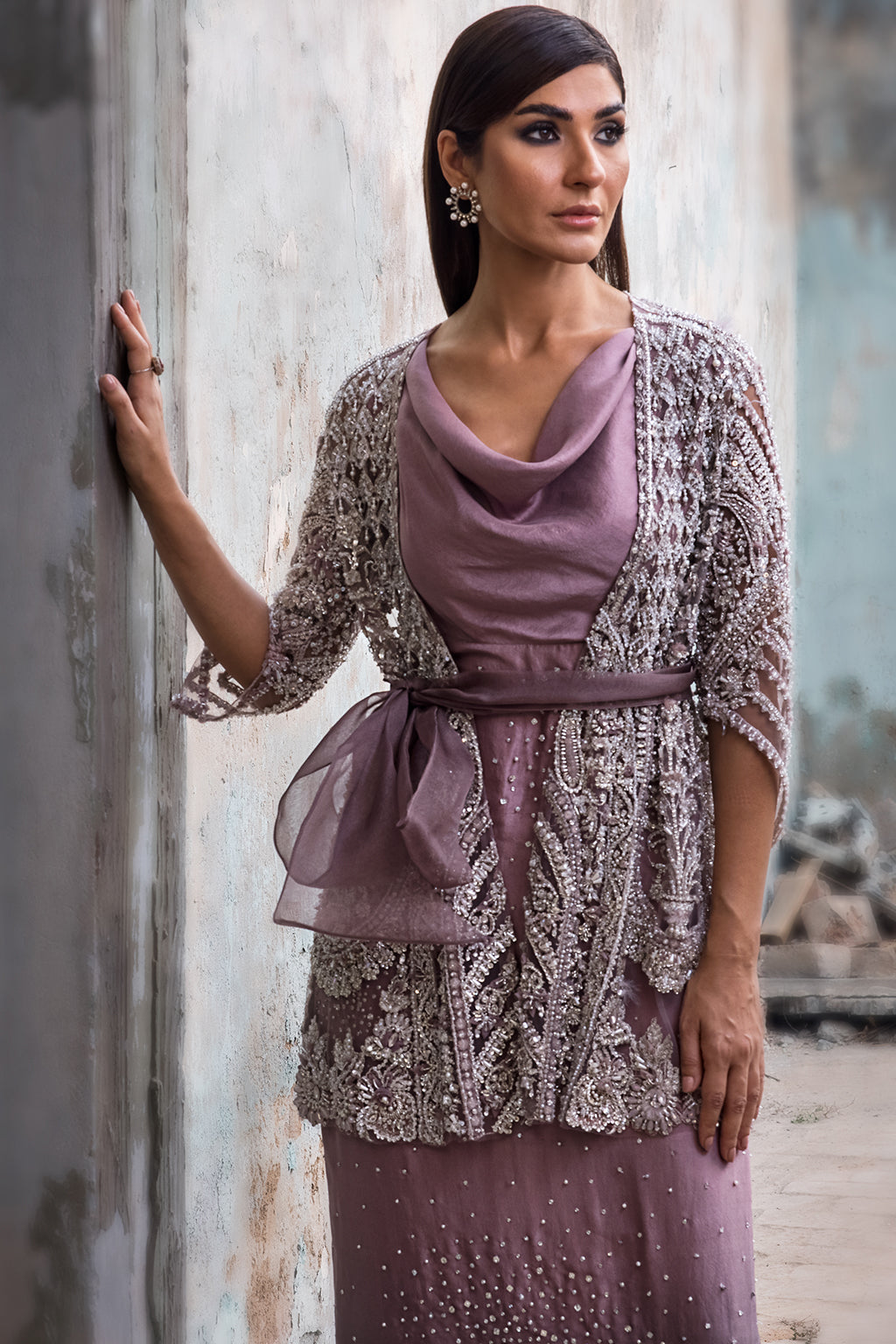 Erum Khan | Dazzling Fiesta | Iris - Bridal Dress - available at Maria Faisal in UK and USA.