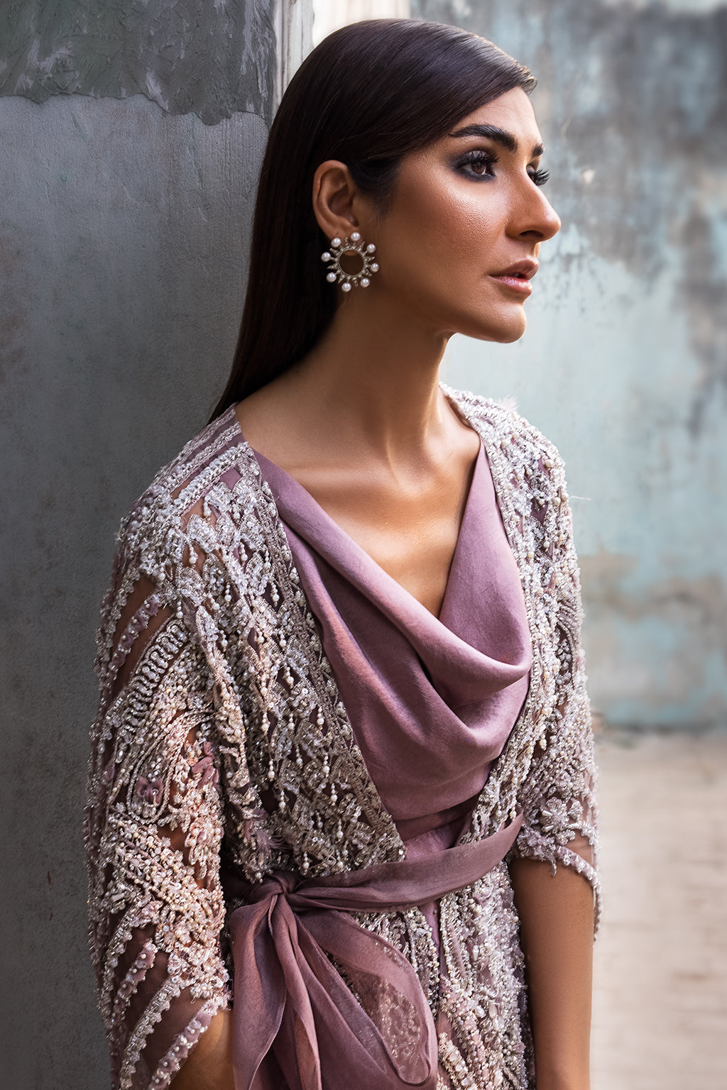 Erum Khan | Dazzling Fiesta | Iris - Bridal Dress - available at Maria Faisal in UK and USA.