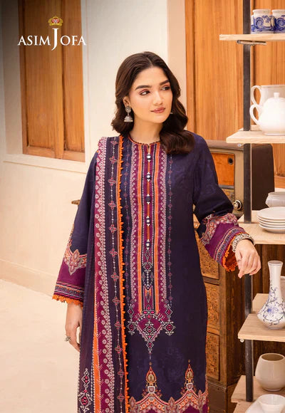Asim Jofa | Prints Essentials | AJUB-09 - Pakistani Dress - Maria Faisal