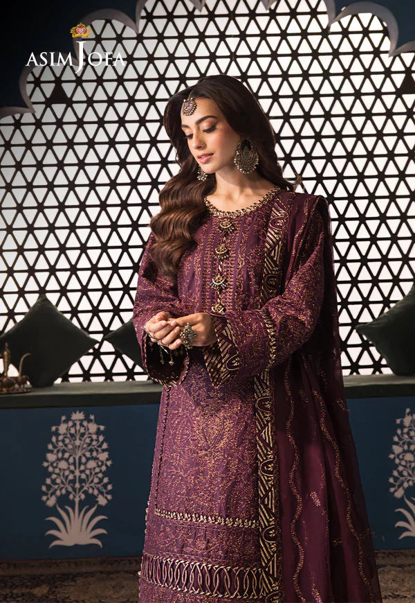 Asim Jofa | Fasana e Ishq Eid Luxury Lawn | AJFI-06 - Pakistani Dress - Maria Faisal