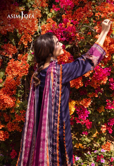 Asim Jofa | Prints Essentials | AJUB-09 - Pakistani Dress - Maria Faisal