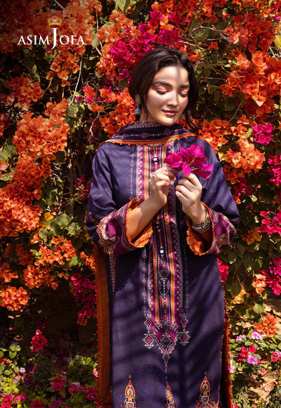 Asim Jofa | Prints Essentials | AJUB-09 - Pakistani Dress - Maria Faisal