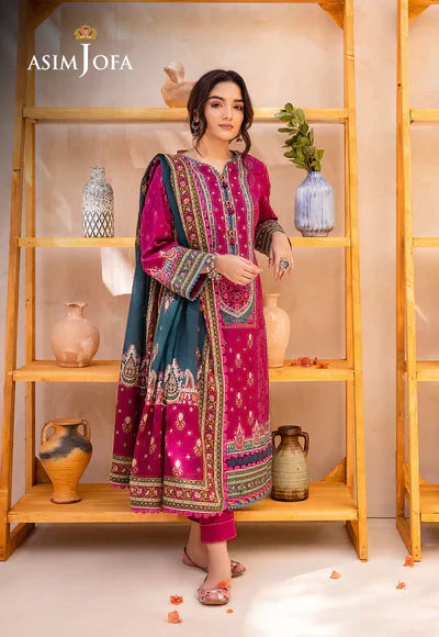 Asim Jofa | Prints Essentials | AJUB-05 - Pakistani Dress - Maria Faisal