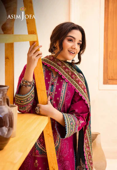 Asim Jofa | Prints Essentials | AJUB-05 - Pakistani Dress - Maria Faisal