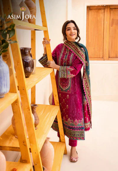 Asim Jofa | Prints Essentials | AJUB-05 - Pakistani Dress - Maria Faisal