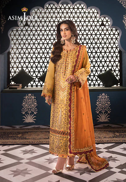Asim Jofa | Fasana e Ishq Eid Luxury Lawn | AJFI-19 - Pakistani Dress - Maria Faisal