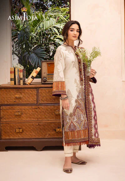 Asim Jofa | Prints Essentials | AJUB-11 - Pakistani Dress - Maria Faisal