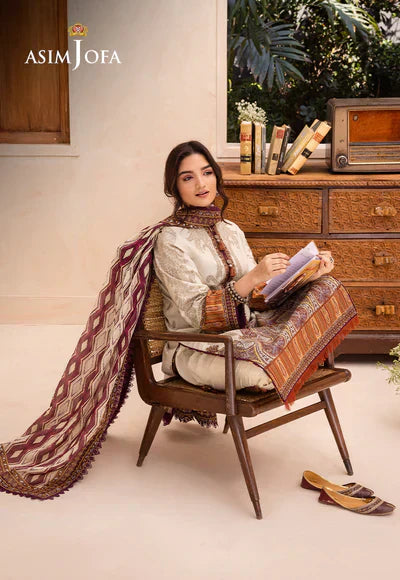 Asim Jofa | Prints Essentials | AJUB-11 - Pakistani Dress - Maria Faisal