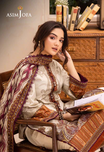 Asim Jofa | Prints Essentials | AJUB-11 - Pakistani Dress - Maria Faisal
