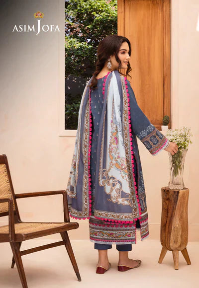 Asim Jofa | Prints Essentials | AJUB-14 - Pakistani Dress - Maria Faisal