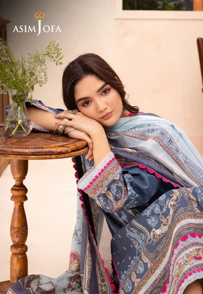 Asim Jofa | Prints Essentials | AJUB-14 - Pakistani Dress - Maria Faisal
