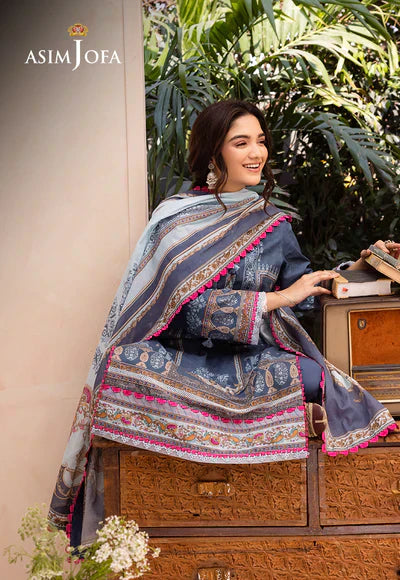 Asim Jofa | Prints Essentials | AJUB-14 - Pakistani Dress - Maria Faisal