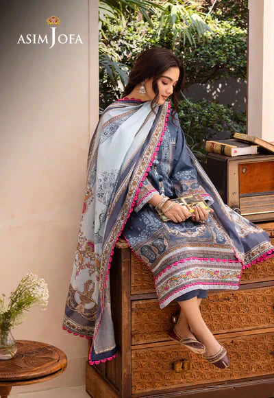 Asim Jofa | Prints Essentials | AJUB-14 - Pakistani Dress - Maria Faisal