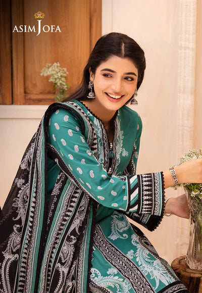 Asim Jofa | Prints Essentials | AJUB-03 - Luxury - Maria Faisal
