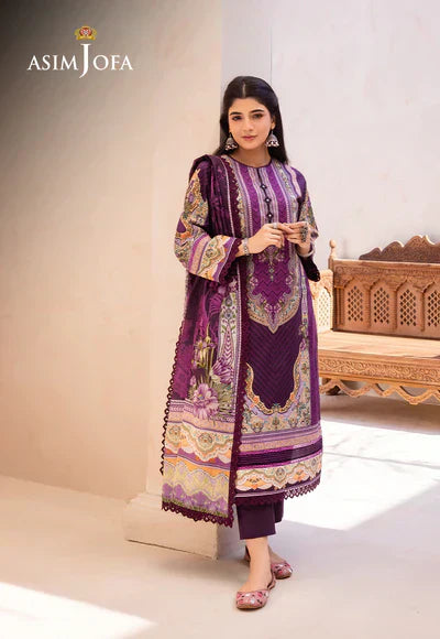 Asim Jofa | Prints Essentials | AJUB-10 - Designer Dress - Maria Faisal