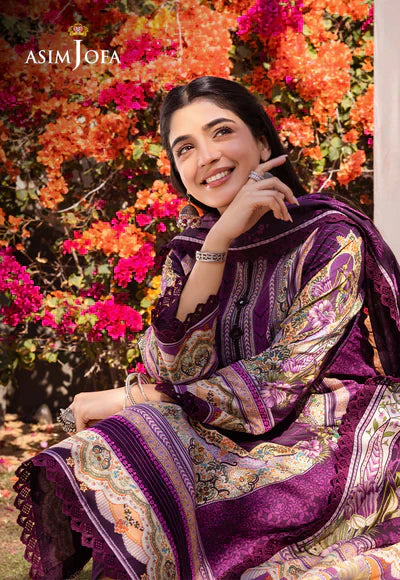 Asim Jofa | Prints Essentials | AJUB-10 - Designer Dress - Maria Faisal