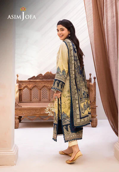 Asim Jofa | Prints Essentials | AJUB-15 - Pakistani Dress - Maria Faisal