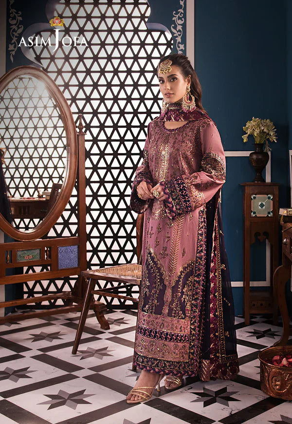 Asim Jofa | Fasana e Ishq Eid Luxury Lawn | AJFI-22 - Pakistani Dress - Maria Faisal