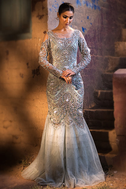 Erum Khan | Dazzling Fiesta | Lustrous - Bridal Dress - available at Maria Faisal in UK and USA.
