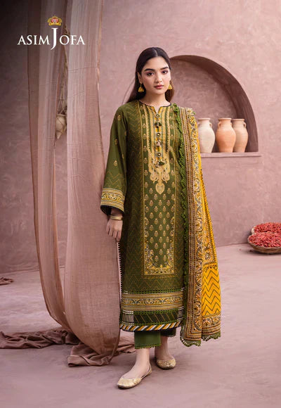 Asim Jofa | Prints Essentials | AJUB-01 - Pakistani Dress - Maria Faisal