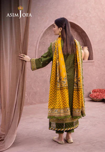 Asim Jofa | Prints Essentials | AJUB-01 - Pakistani Dress - Maria Faisal