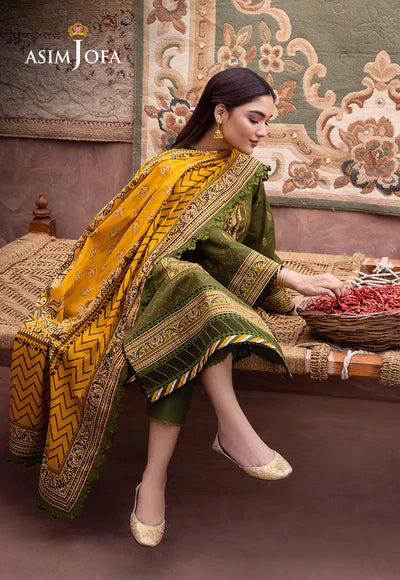 Asim Jofa | Prints Essentials | AJUB-01 - Pakistani Dress - Maria Faisal