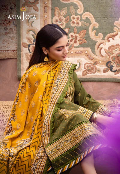 Asim Jofa | Prints Essentials | AJUB-01 - Pakistani Dress - Maria Faisal