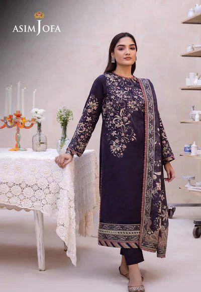 Asim Jofa | Prints Essentials | AJUB-08 - Pakistani Dress - Maria Faisal