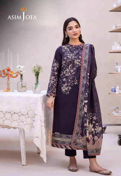 Asim Jofa | Prints Essentials | AJUB-08 - Pakistani Dress - Maria Faisal