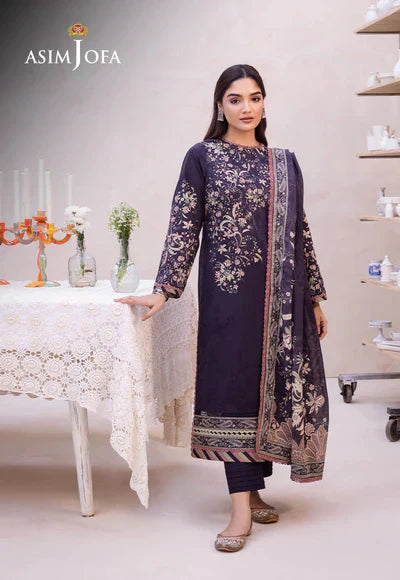 Asim Jofa | Prints Essentials | AJUB-08 - Pakistani Dress - Maria Faisal